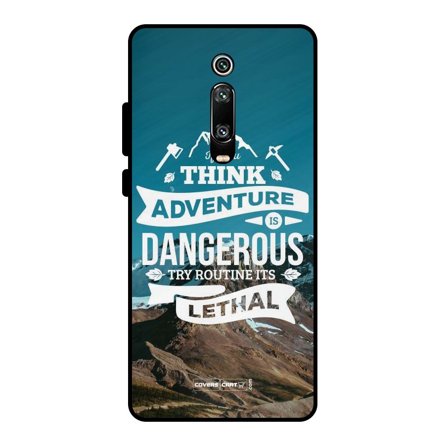 Adventure Dangerous Lethal Metal Back Case for Redmi K20 Pro