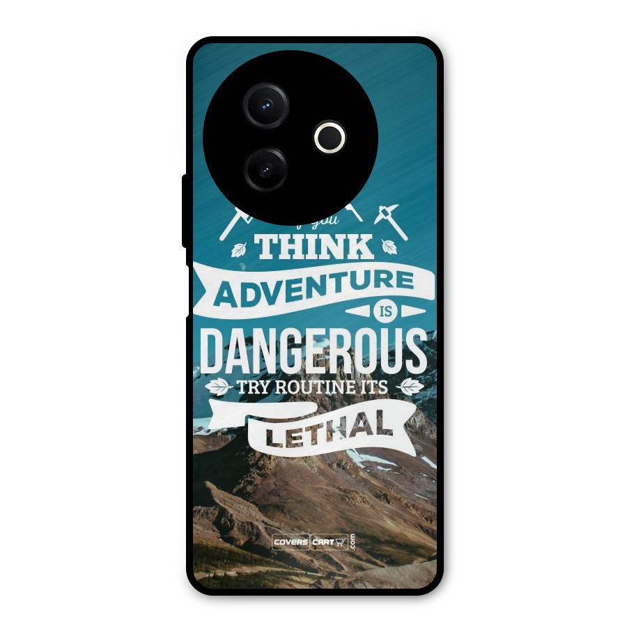 Adventure Dangerous Lethal Metal Back Case for Vivo Y39