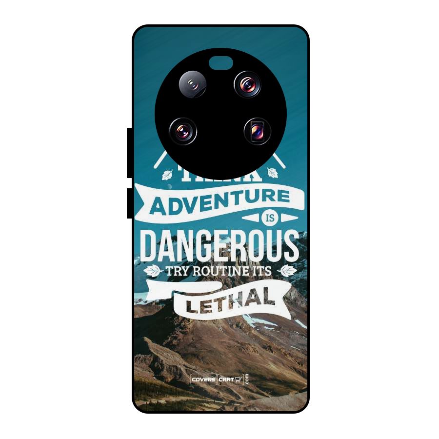Adventure Dangerous Lethal Metal Back Case for Xiaomi 13 Ultra