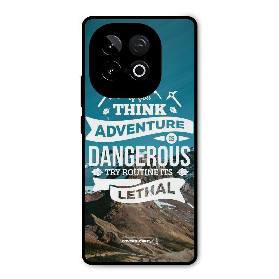 Adventure Dangerous Lethal Metal Back Case for iQOO Neo 10