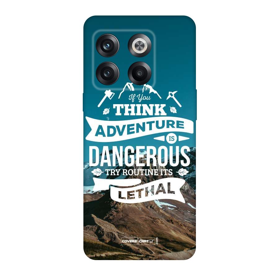 Adventure Dangerous Lethal Original Polycarbonate Back Case for OnePlus 10T