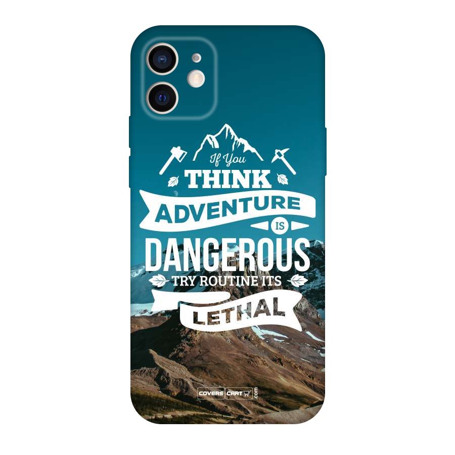 Adventure Dangerous Lethal Original Polycarbonate Back Case for iPhone 12