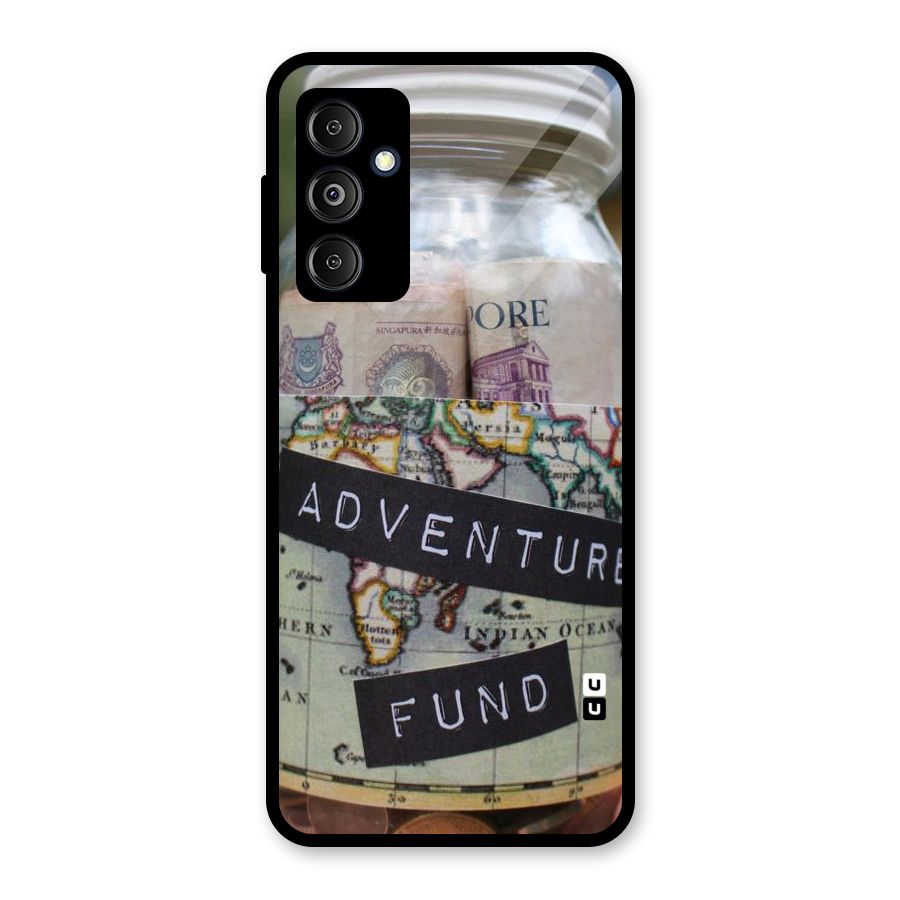 Adventure Fund Glass Back Case for Galaxy M14 5G