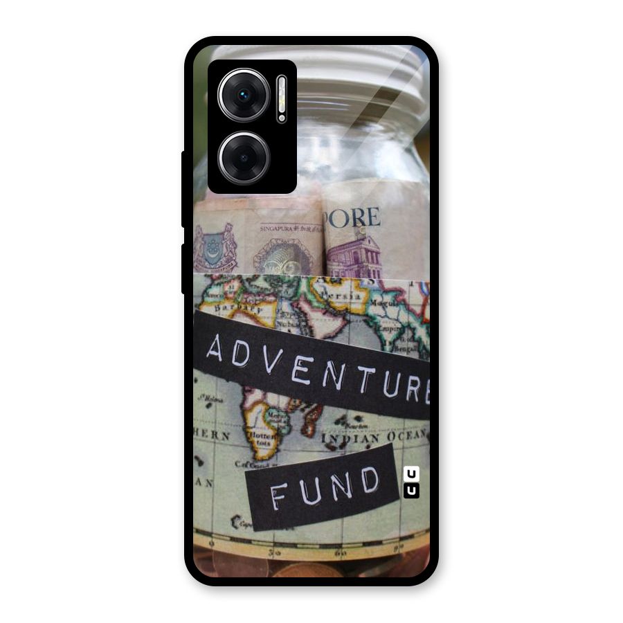 Adventure Fund Glass Back Case for Redmi 11 Prime 5G
