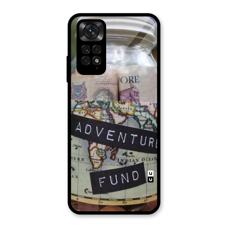 Adventure Fund Glass Back Case for Redmi Note 11S