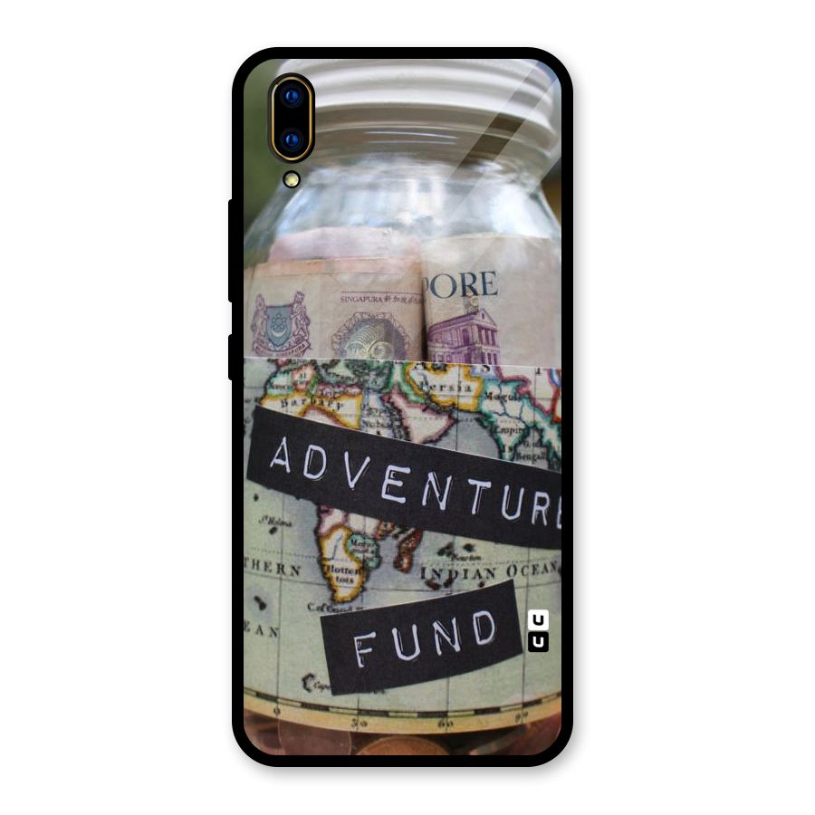 Adventure Fund Glass Back Case for Vivo V11 Pro