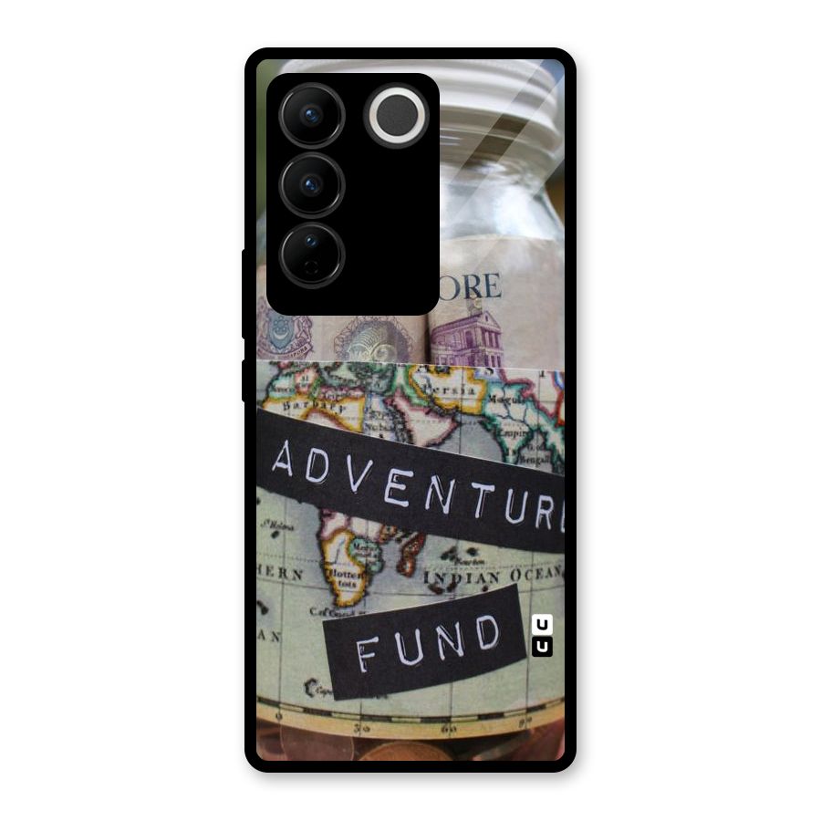 Adventure Fund Glass Back Case for Vivo V27 Pro