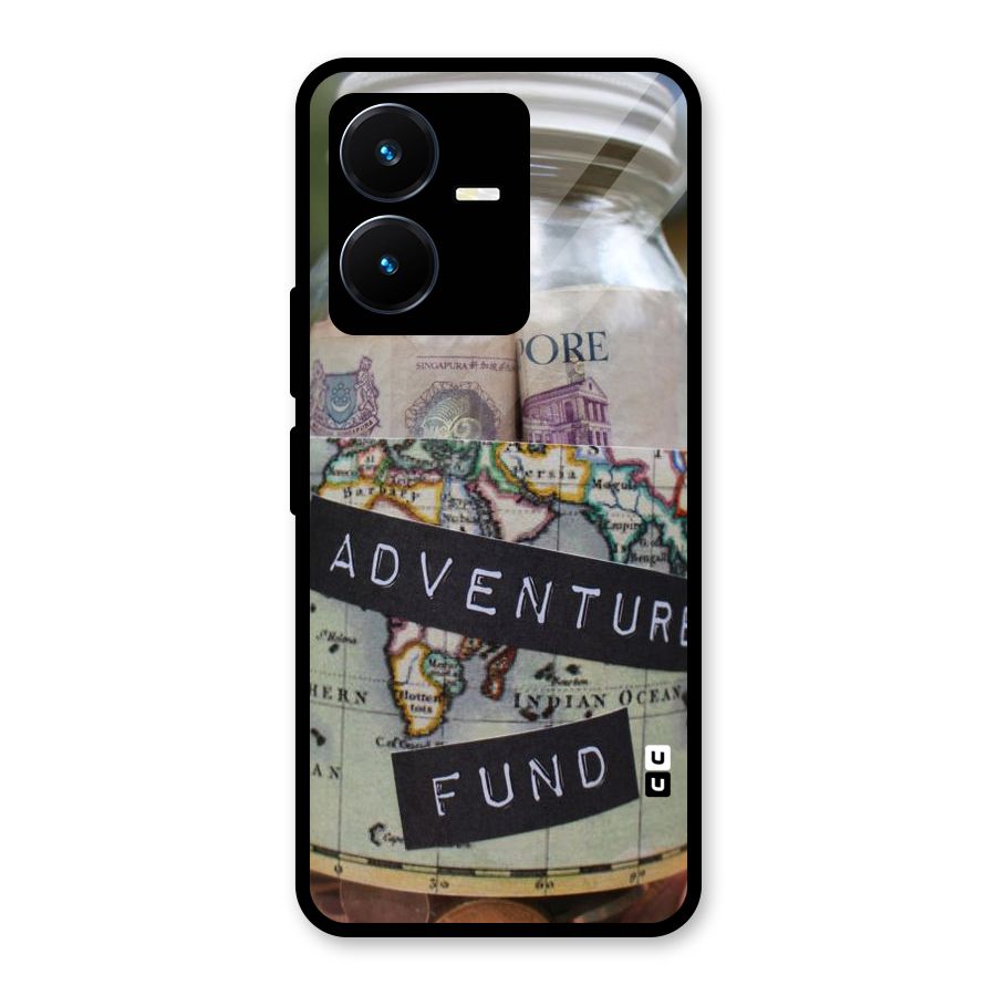 Adventure Fund Glass Back Case for Vivo Y22s