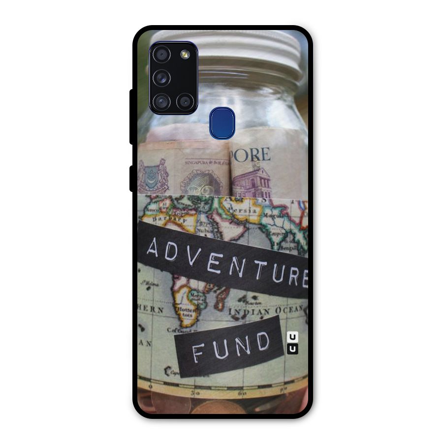 Adventure Fund Metal Back Case for Galaxy A21s