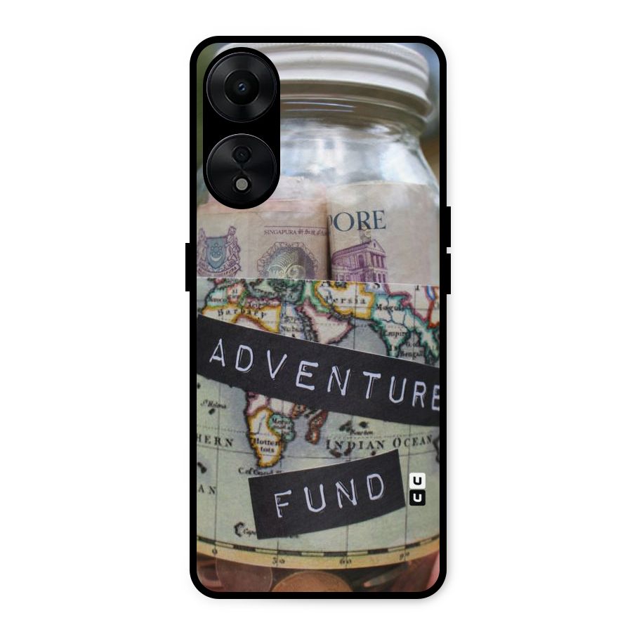 Adventure Fund Metal Back Case for Oppo A78 5G