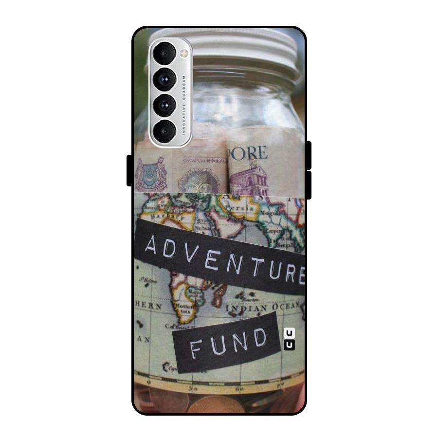 Adventure Fund Metal Back Case for Oppo Reno4 Pro