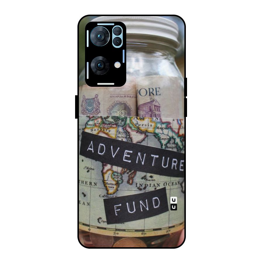 Adventure Fund Metal Back Case for Oppo Reno7 Pro 5G