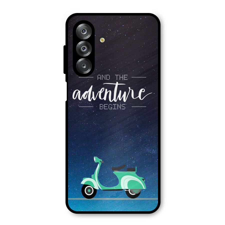 Adventure Scooter Metal Back Case for Galaxy A26