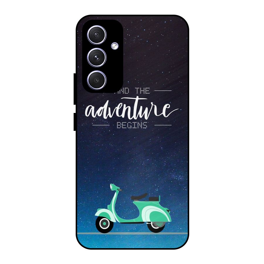 Adventure Scooter Metal Back Case for Galaxy A54