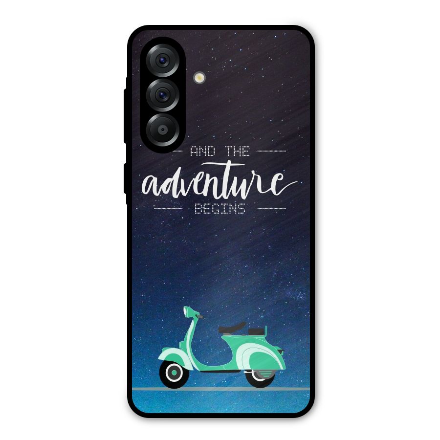 Adventure Scooter Metal Back Case for Galaxy A56