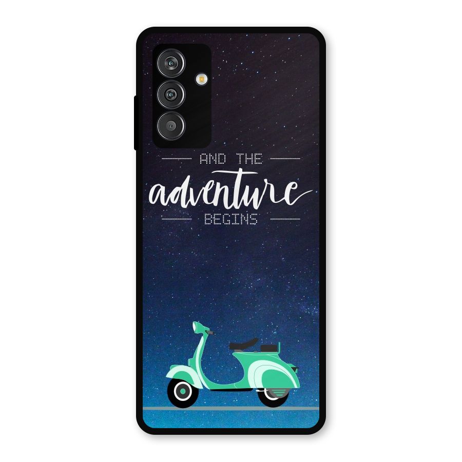 Adventure Scooter Metal Back Case for Galaxy F13