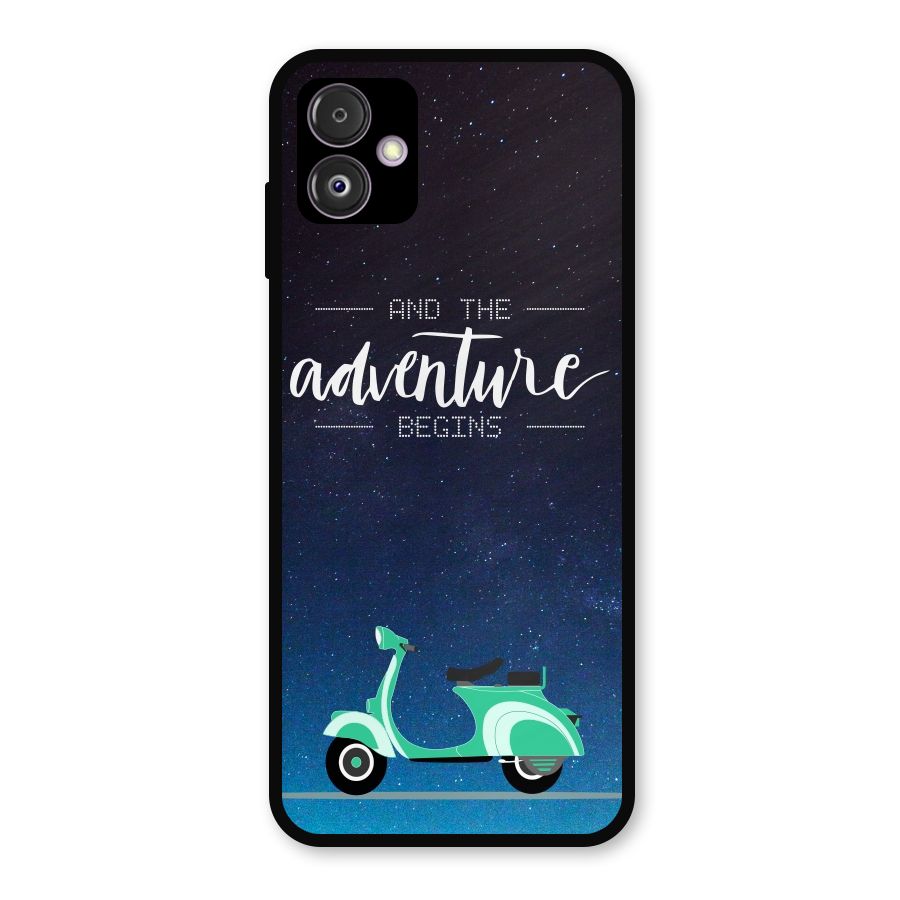 Adventure Scooter Metal Back Case for Galaxy F14