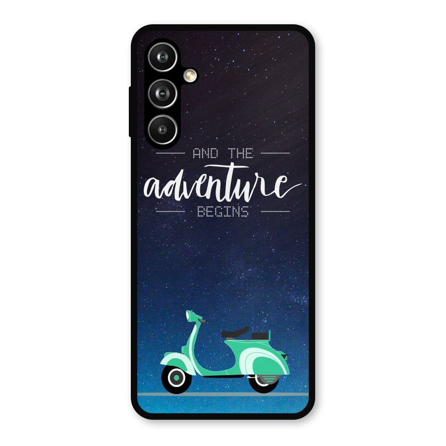 Adventure Scooter Metal Back Case for Galaxy F54