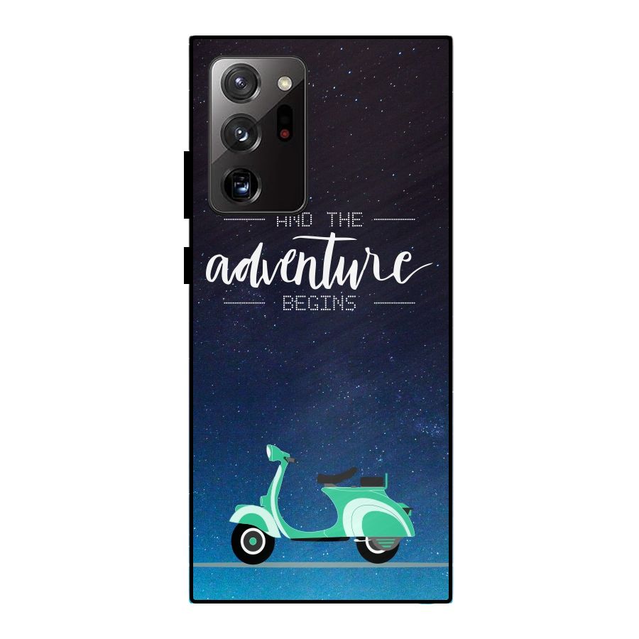 Adventure Scooter Metal Back Case for Galaxy Note 20 Ultra