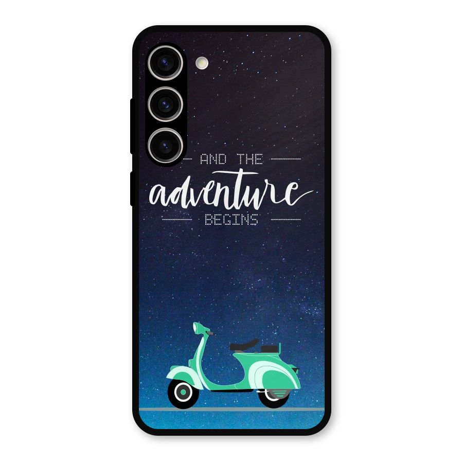 Adventure Scooter Metal Back Case for Galaxy S23 Plus