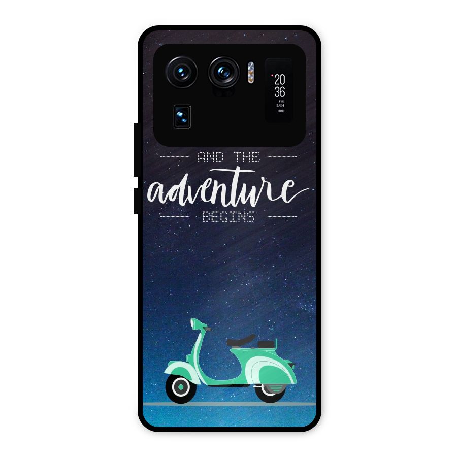 Adventure Scooter Metal Back Case for Mi 11 Ultra