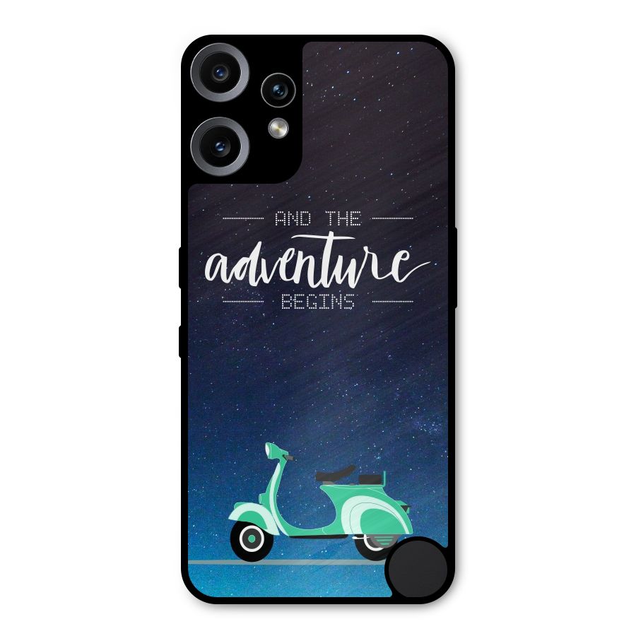 Adventure Scooter Metal Back Case for Nothing CMF Phone 2 Pro