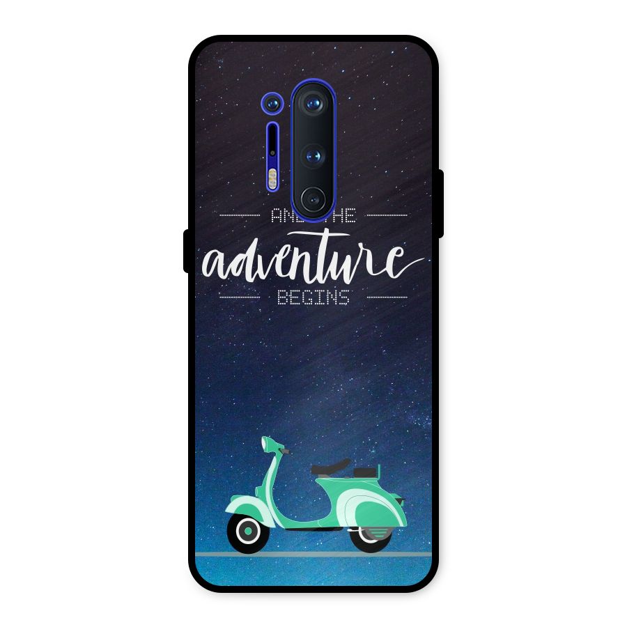Adventure Scooter Metal Back Case for OnePlus 8 Pro