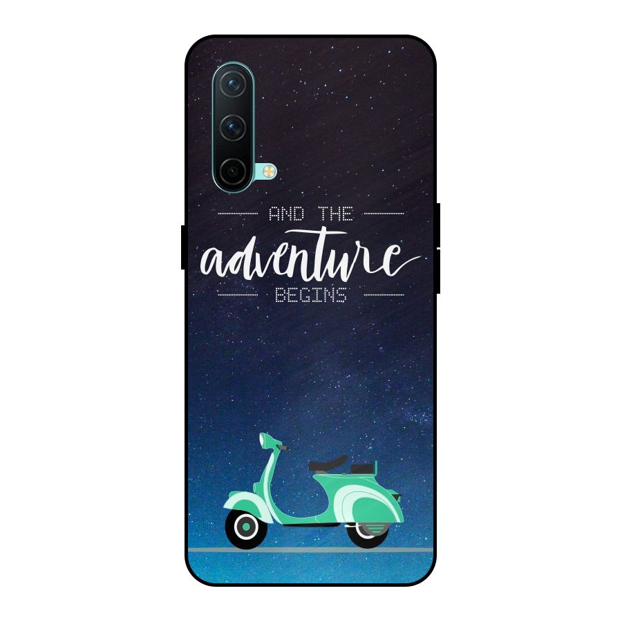 Adventure Scooter Metal Back Case for OnePlus Nord CE 5G