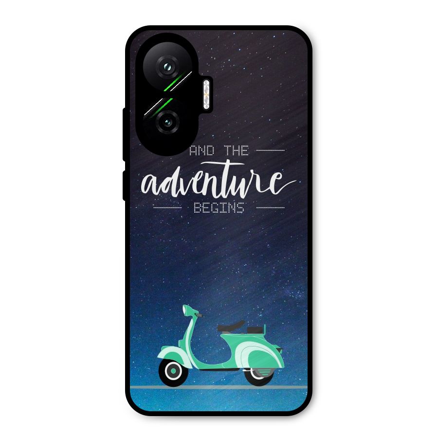 Adventure Scooter Metal Back Case for Poco F7