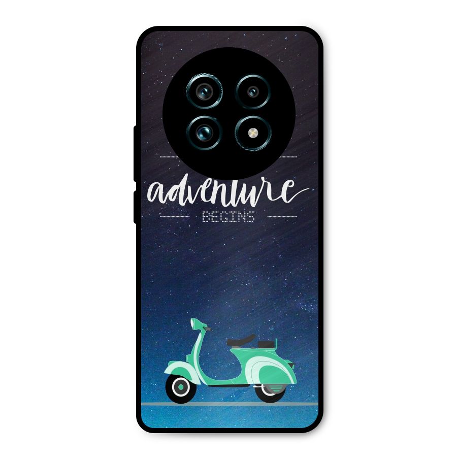 Adventure Scooter Metal Back Case for Realme 13 Pro Plus