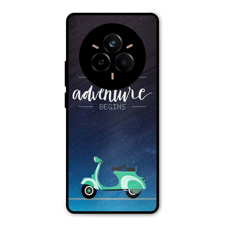Adventure Scooter Metal Back Case for Realme 14 Pro