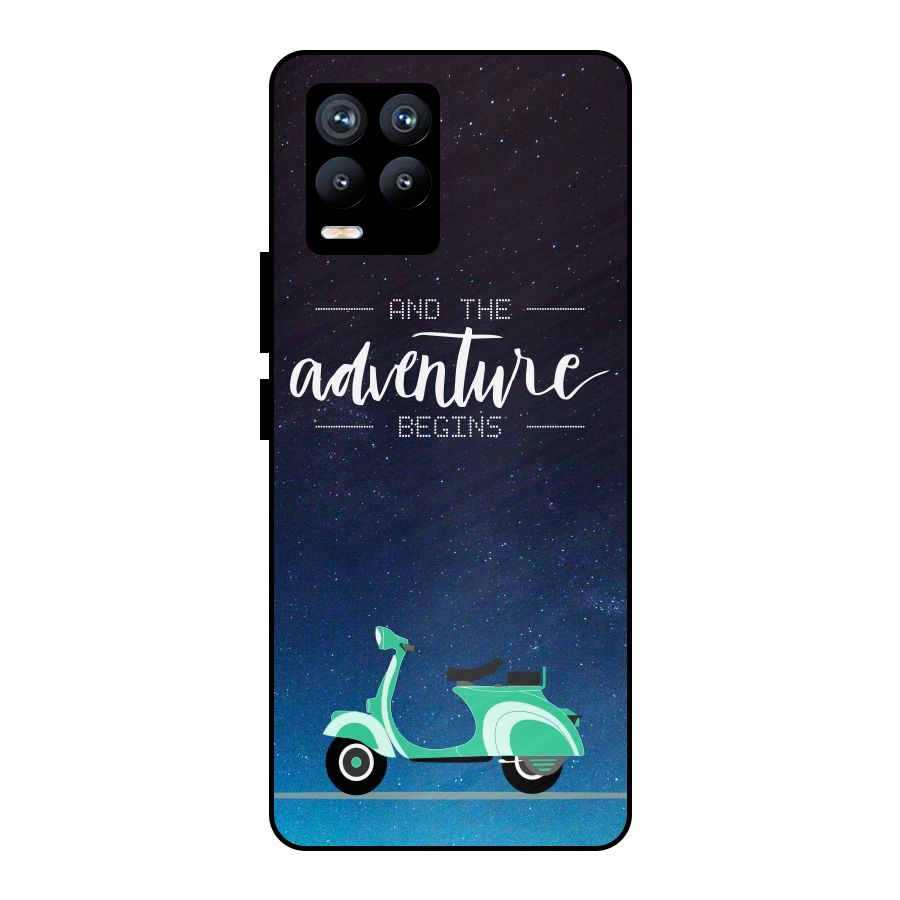 Adventure Scooter Metal Back Case for Realme 8 Pro
