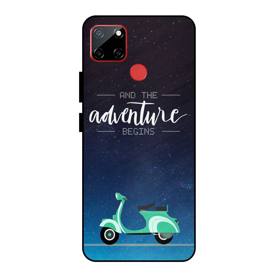 Adventure Scooter Metal Back Case for Realme C12
