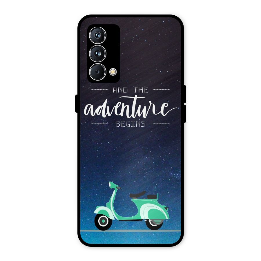 Adventure Scooter Metal Back Case for Realme GT Master Edition
