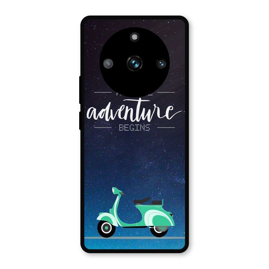 Adventure Scooter Metal Back Case for Realme Narzo 60 Pro