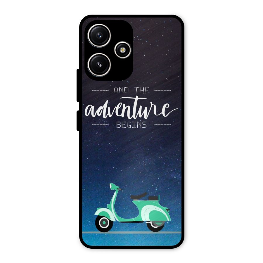 Adventure Scooter Metal Back Case for Redmi 12 5G