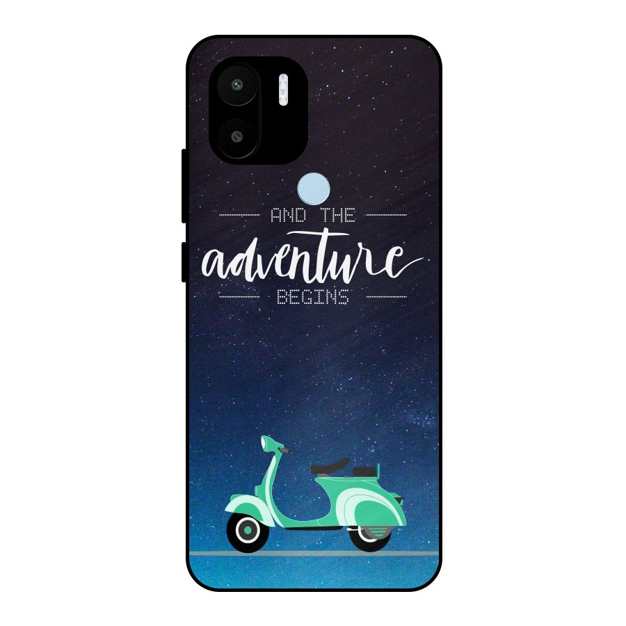 Adventure Scooter Metal Back Case for Redmi A1+