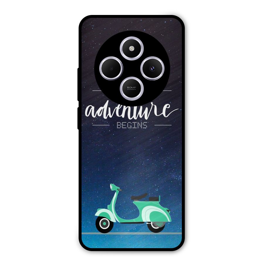 Adventure Scooter Metal Back Case for Redmi A4