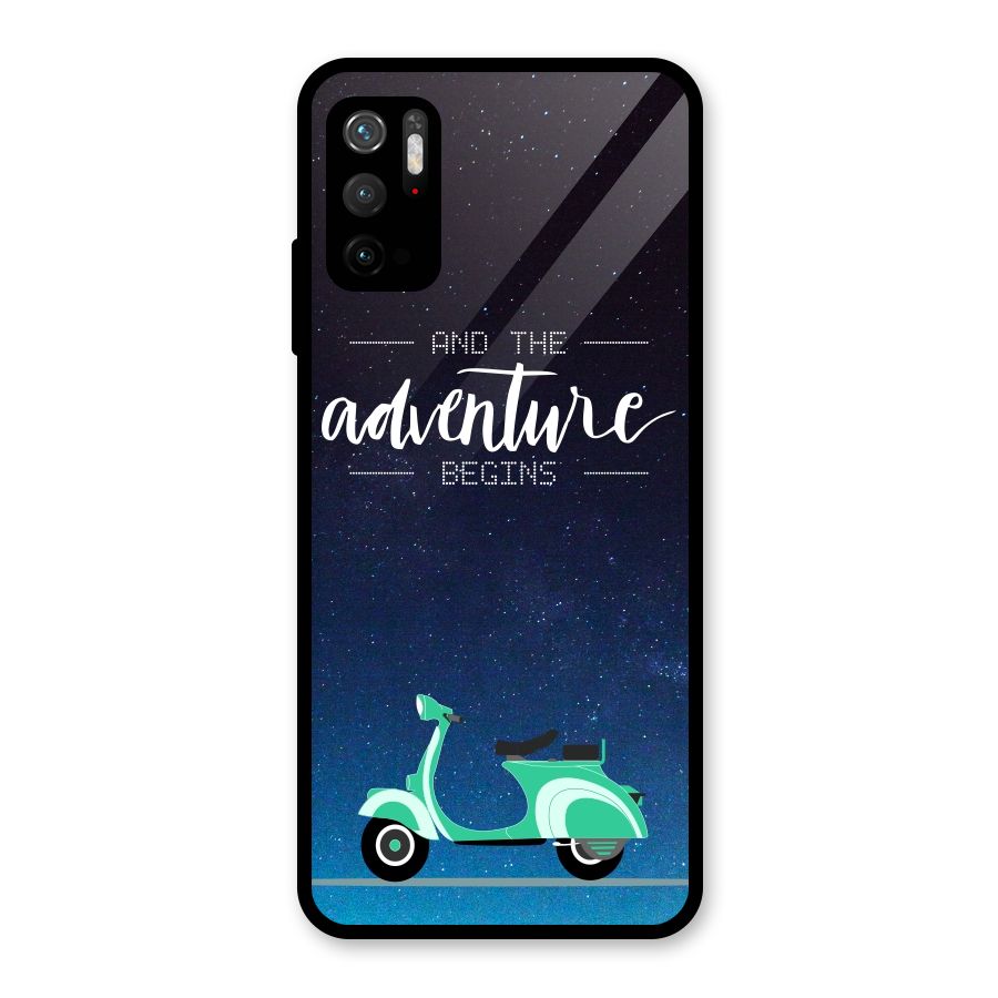 Adventure Scooter Metal Back Case for Redmi Note 10T 5G