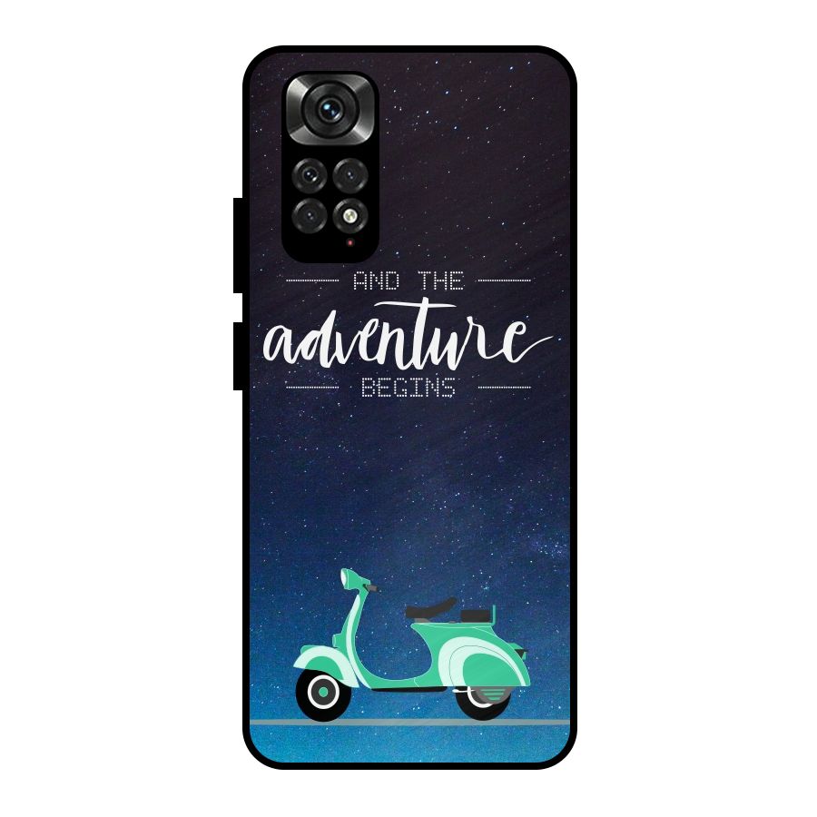 Adventure Scooter Metal Back Case for Redmi Note 11 Pro Plus 5G