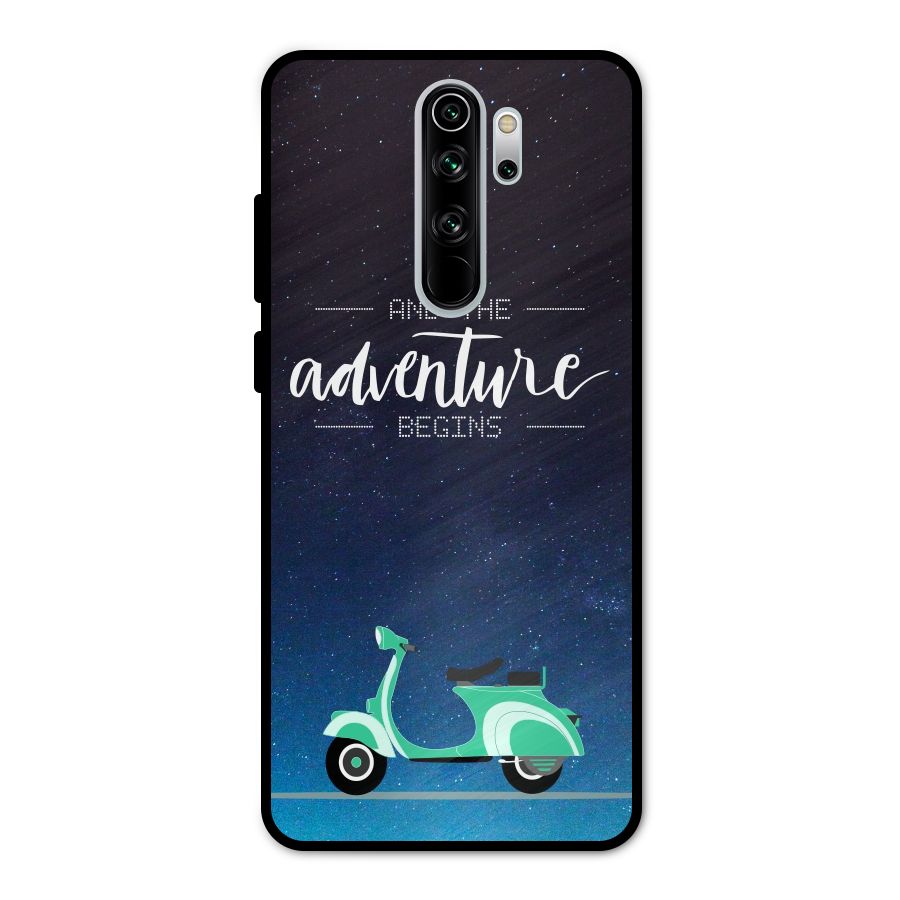 Adventure Scooter Metal Back Case for Redmi Note 8 Pro