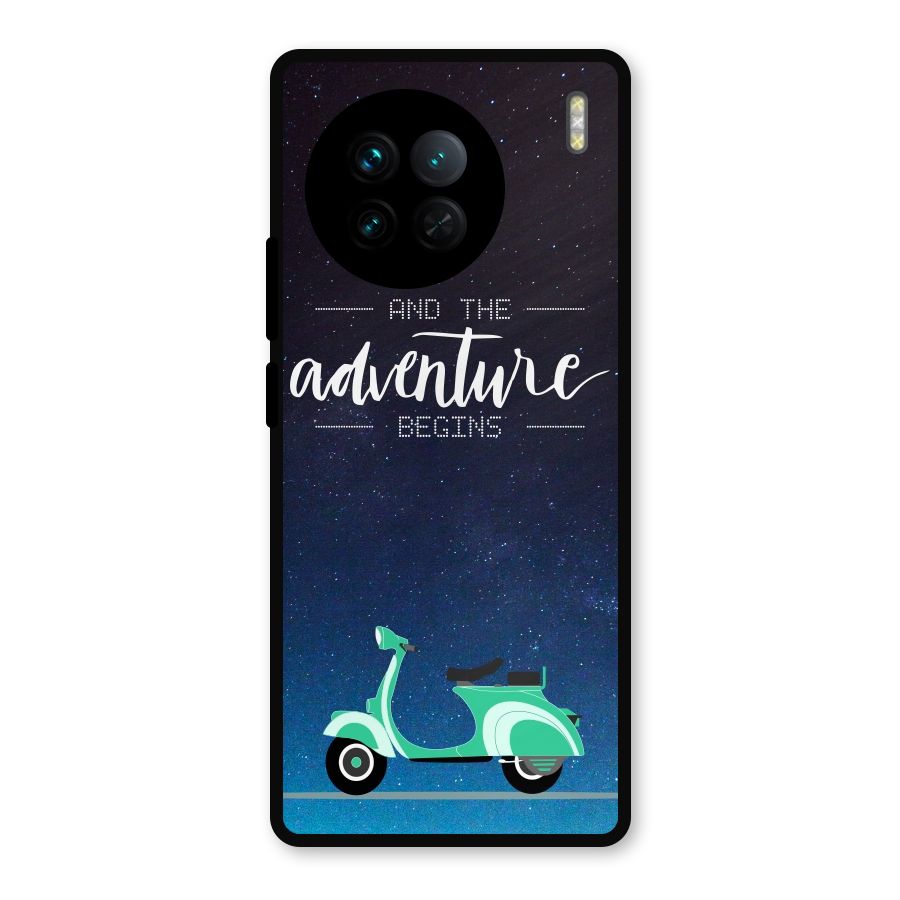 Adventure Scooter Metal Back Case for Vivo X90