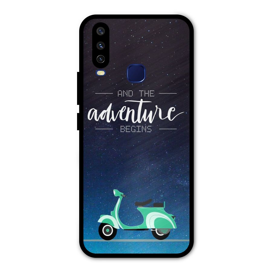 Adventure Scooter Metal Back Case for Vivo Y15