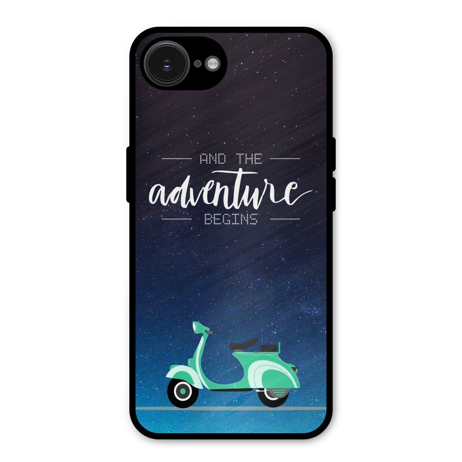 Adventure Scooter Metal Back Case for iPhone 16e