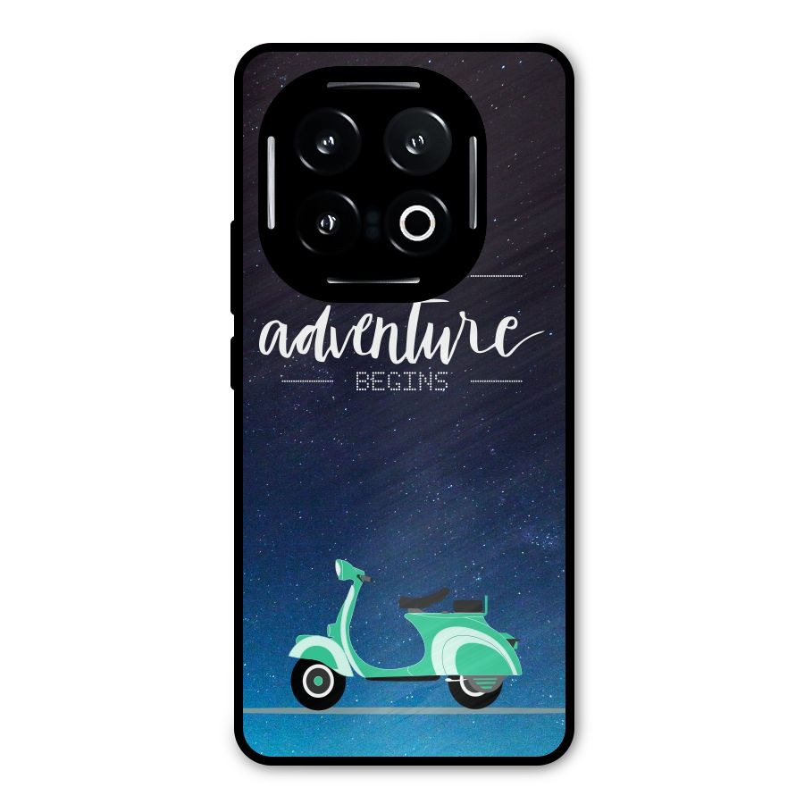 Adventure Scooter Metal Back Case for iQOO 13