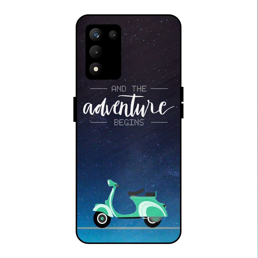 Adventure Scooter Metal Back Case for realme 9 5G SE