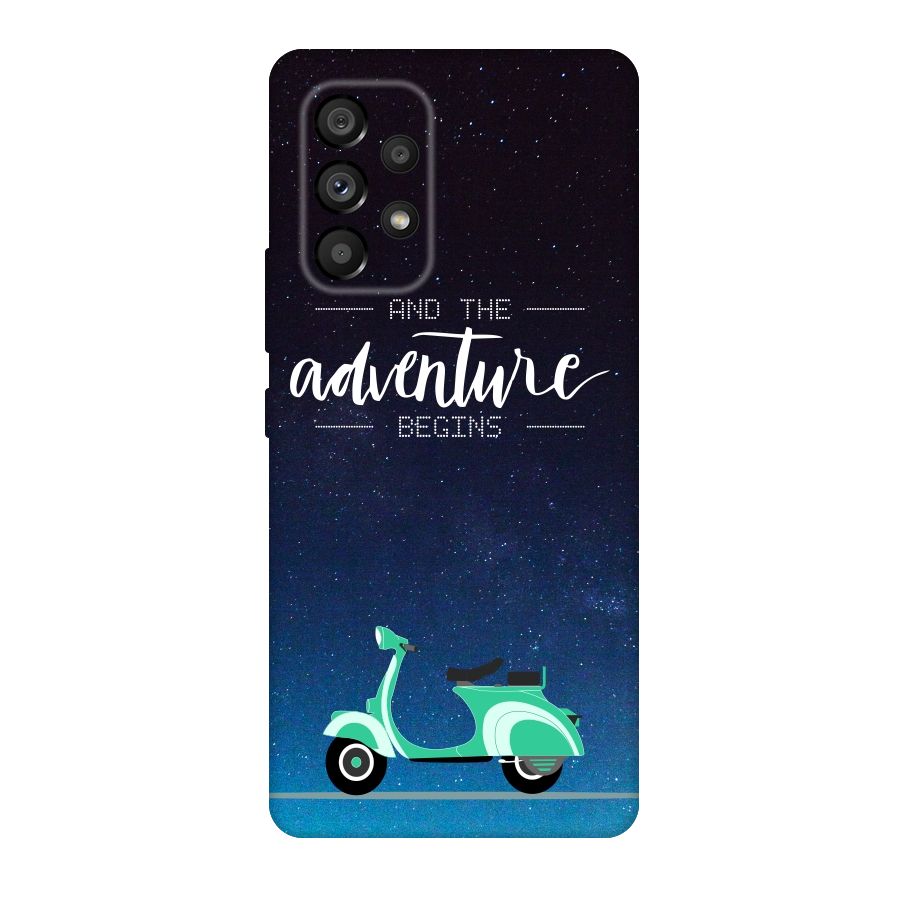 Adventure Scooter Original Polycarbonate Back Case for Galaxy A53 5G