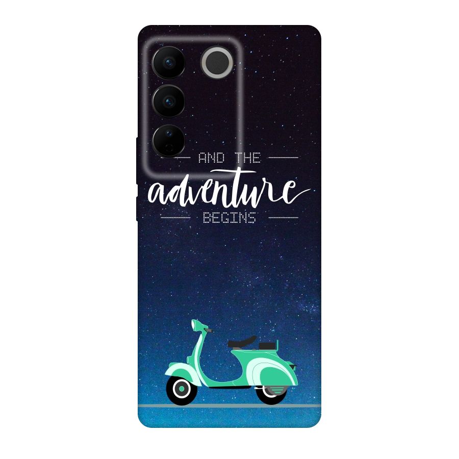 Adventure Scooter Original Polycarbonate Back Case for Vivo V27