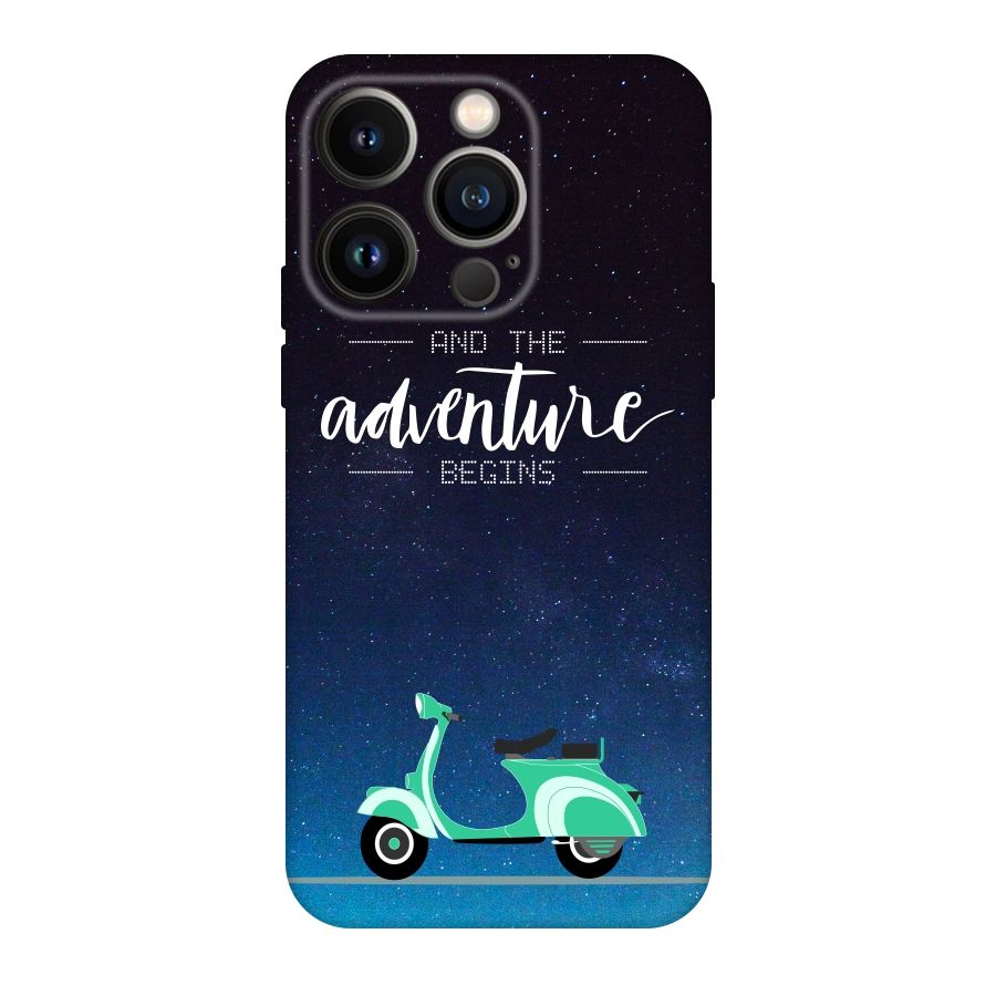 Adventure Scooter Original Polycarbonate Back Case for iPhone 14 Pro