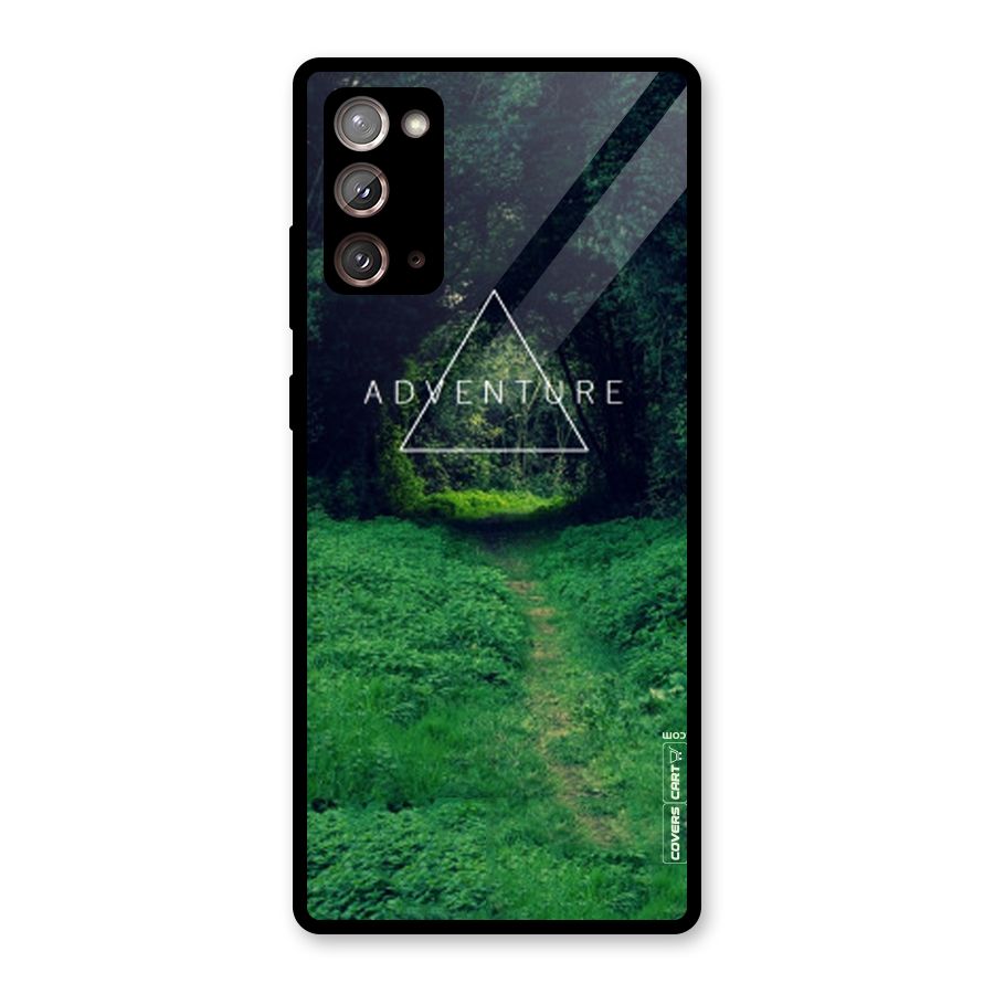 Adventure Take Glass Back Case for Galaxy Note 20